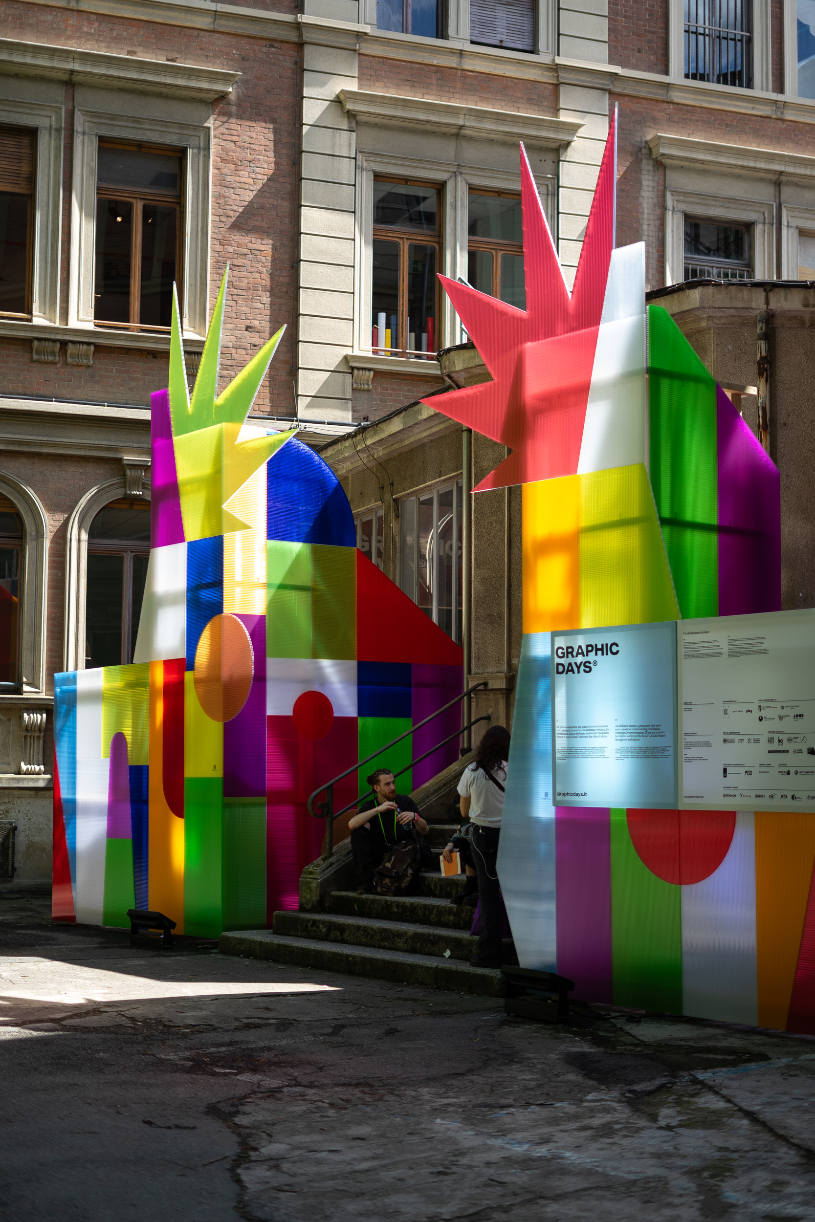 Graphic Days entrace in Turin