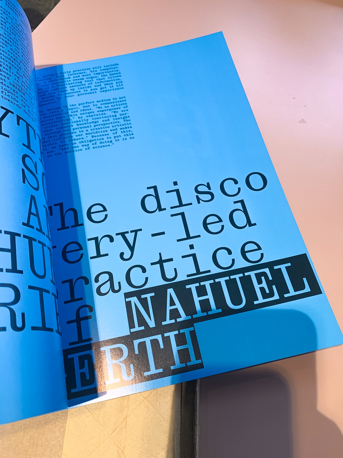 type01 magazine creative coding issue spreadsheet showing letter experiments with p5.js