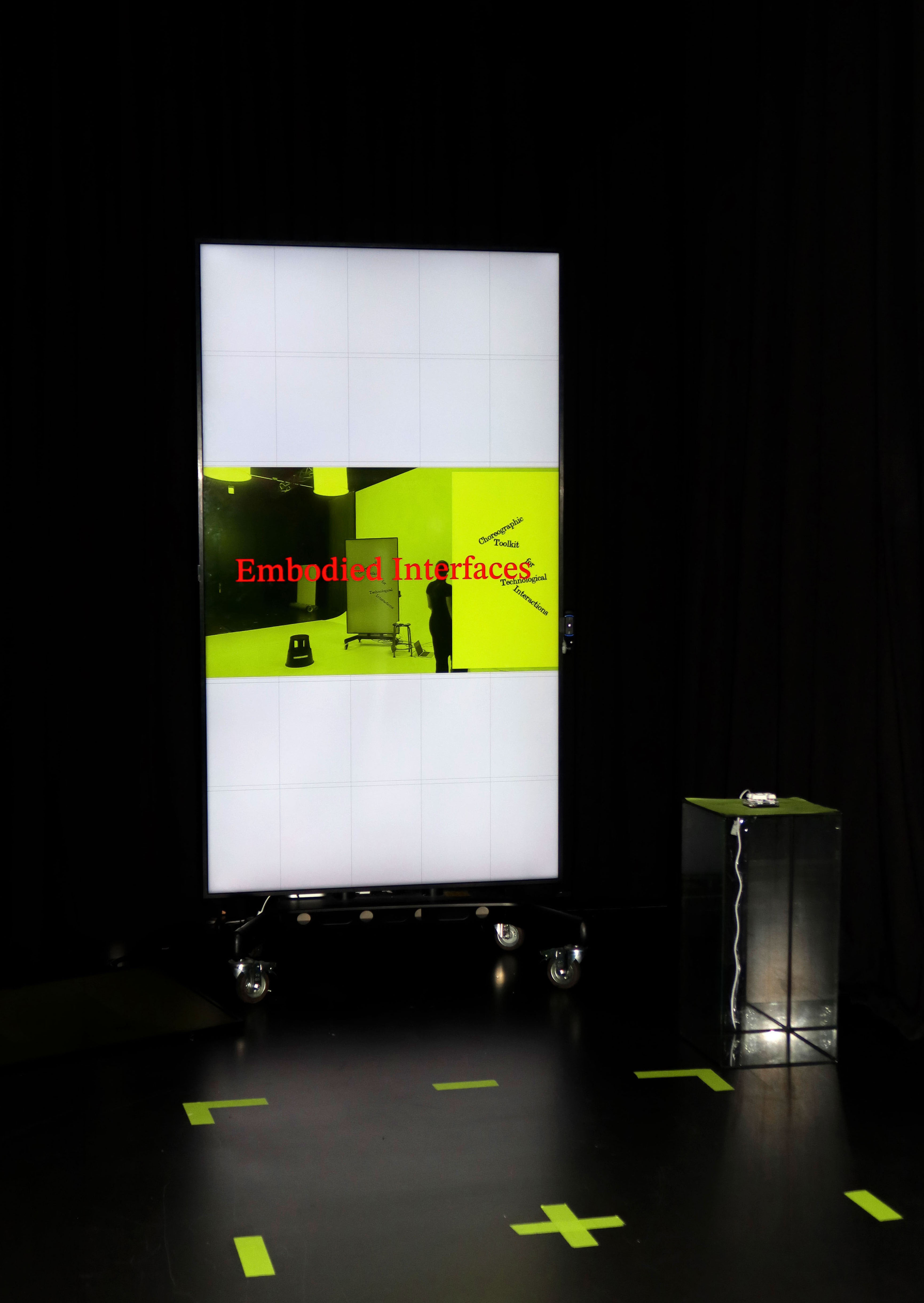 Embodied Interfaces installation by Desirée Solenberger
