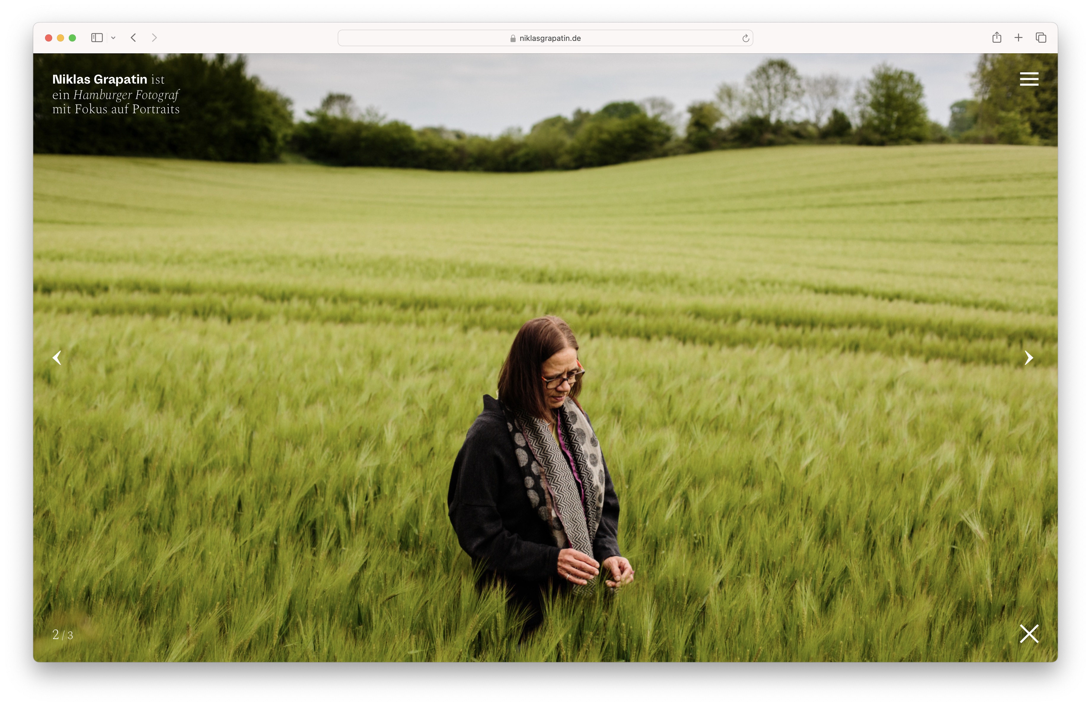 Fullscreen layout