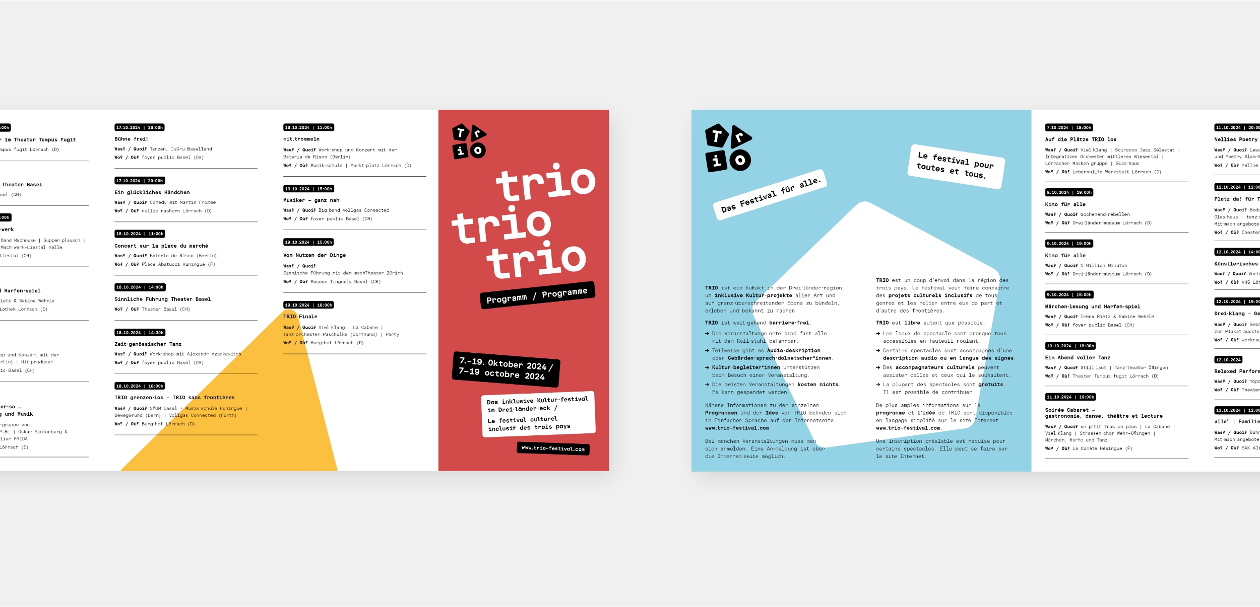 TRIO Festival Programmheft