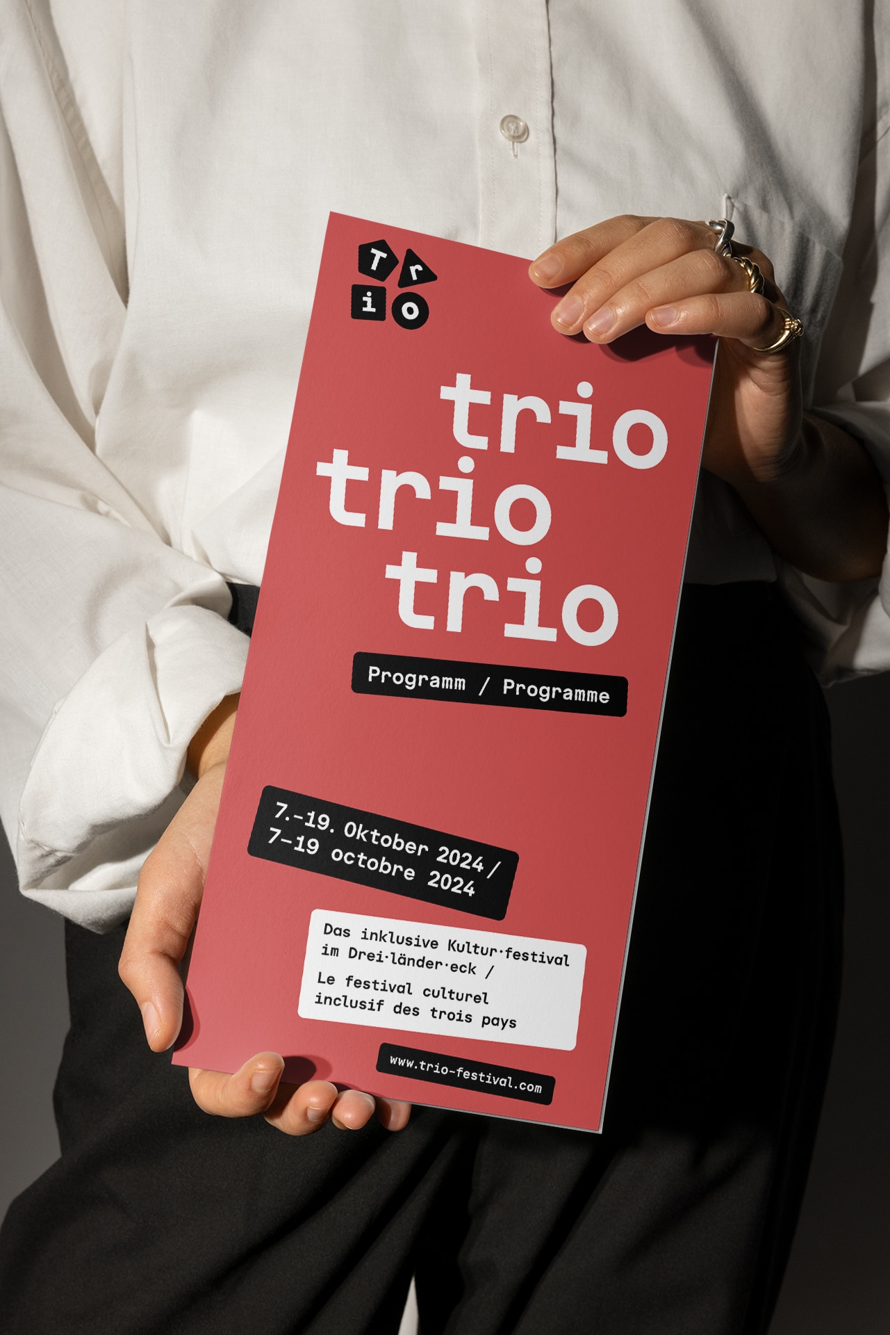 Rotes TRIO-Festival Programmheft